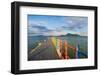 The colourful jetty at Bunaken Island-Robert Francis-Framed Photographic Print