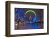 The Colourful London Eye-null-Framed Art Print