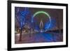 The Colourful London Eye-null-Framed Art Print