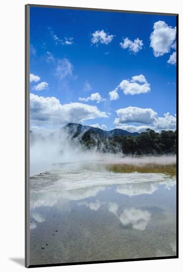 The Colourful Multi Hued Champagne Pool, Wai-O-Tapu Thermal Wonderland, Waiotapu-Michael Runkel-Mounted Photographic Print