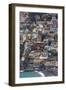 The Colourful Town of Positano Perched-Martin Child-Framed Photographic Print