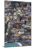 The Colourful Town of Positano Perched-Martin Child-Mounted Photographic Print