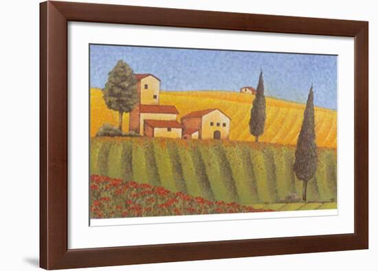 The Colours of Provence I-M^ Picard-Framed Art Print