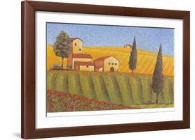 The Colours of Provence I-M^ Picard-Framed Art Print