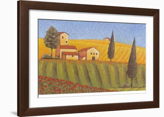 The Colours of Provence I-M^ Picard-Framed Art Print