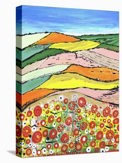 The Colours of Spring-Caroline Duncan-Stretched Canvas