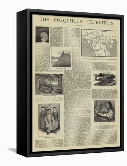 The Colquhoun Expedition-null-Framed Stretched Canvas