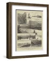 The Colquhoun-Wahab Expedition Through Southern China, Scenes on the Canton River-William Henry James Boot-Framed Giclee Print