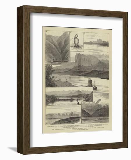 The Colquhoun-Wahab Expedition Through Southern China, Scenes on the Canton River-William Henry James Boot-Framed Giclee Print