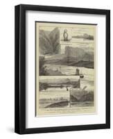 The Colquhoun-Wahab Expedition Through Southern China, Scenes on the Canton River-William Henry James Boot-Framed Giclee Print