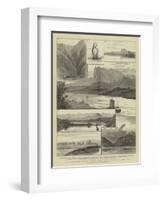 The Colquhoun-Wahab Expedition Through Southern China, Scenes on the Canton River-William Henry James Boot-Framed Giclee Print