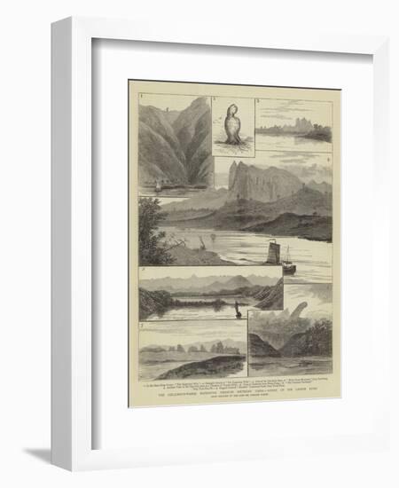 The Colquhoun-Wahab Expedition Through Southern China, Scenes on the Canton River-William Henry James Boot-Framed Giclee Print