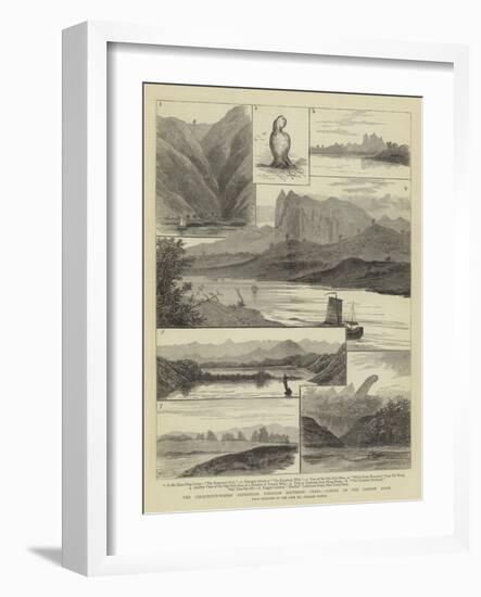 The Colquhoun-Wahab Expedition Through Southern China, Scenes on the Canton River-William Henry James Boot-Framed Giclee Print
