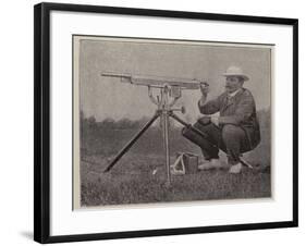 The Colt Automatic Gun-null-Framed Giclee Print