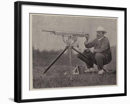 The Colt Automatic Gun-null-Framed Giclee Print