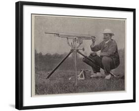The Colt Automatic Gun-null-Framed Giclee Print