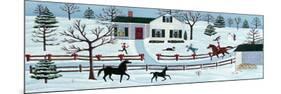 The Colts First Winter-Susan Henke Fine Art-Mounted Giclee Print