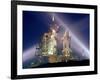 The Columbia on Launch Pad Prior to First Launch of 30 Year Space Shuttle Program, Apr 12, 1981-null-Framed Photo