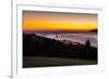 The Columbia River & Astoria, Oregon, USA-Mark A Johnson-Framed Photographic Print