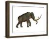 The Columbian Mammoth, an Extinct Species of Elephant-null-Framed Art Print