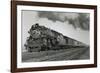 The 'Columbian' of the Baltimore and Ohio Railroad on its Fast Run from New York to Washington D.C.-null-Framed Photographic Print