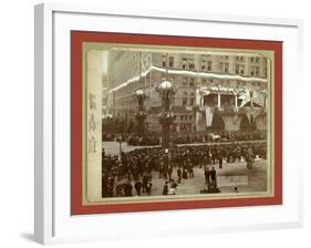 The Columbian Parade. Oct. 20Th-John C. H. Grabill-Framed Giclee Print