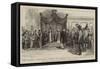 The Columbus Celebrations at Genoa, the Tableux before the King and Queen of Italy-null-Framed Stretched Canvas