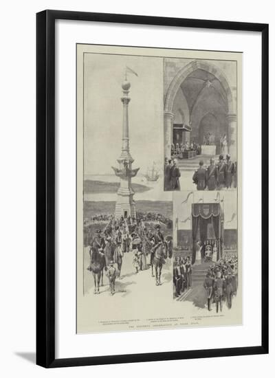 The Columbus Celebrations at Palos, Spain-null-Framed Giclee Print