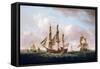 The Columbus-Francis Holman-Framed Stretched Canvas