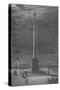 The Column Alexander, St. Peterssburg, c1900-null-Stretched Canvas