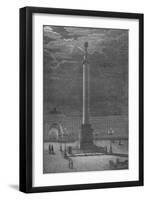 The Column Alexander, St. Peterssburg, c1900-null-Framed Giclee Print