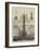 The Column in the Place Vendome, Paris, Destroyed by Order of the Commune-null-Framed Giclee Print