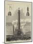 The Column in the Place Vendome, Paris, Destroyed by Order of the Commune-null-Mounted Giclee Print