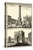 The Column of Trajan-Denis Diderot-Stretched Canvas