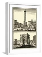 The Column of Trajan-Denis Diderot-Framed Art Print