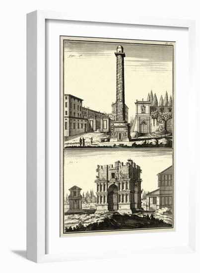 The Column of Trajan-Denis Diderot-Framed Art Print