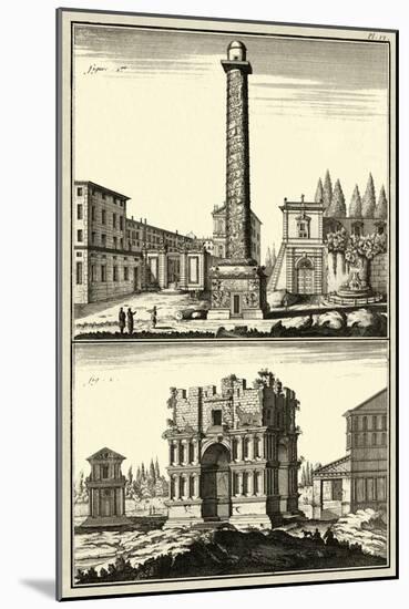 The Column of Trajan-Denis Diderot-Mounted Art Print