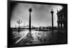 The Columns of St Mark and St Theodore, Piazzetta San Marco-Simon Marsden-Framed Giclee Print