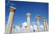 The Columns of the Central Basilica, Apollonia, Libya, North Africa, Africa-Oliviero Olivieri-Mounted Photographic Print