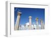 The Columns of the Central Basilica, Apollonia, Libya, North Africa, Africa-Oliviero Olivieri-Framed Photographic Print