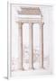 The Columns of the Temple of Castor and Pollux-Giulio Romano-Framed Giclee Print