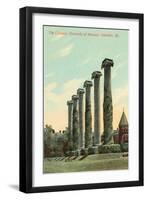 The Columns, University of Missouri-null-Framed Art Print