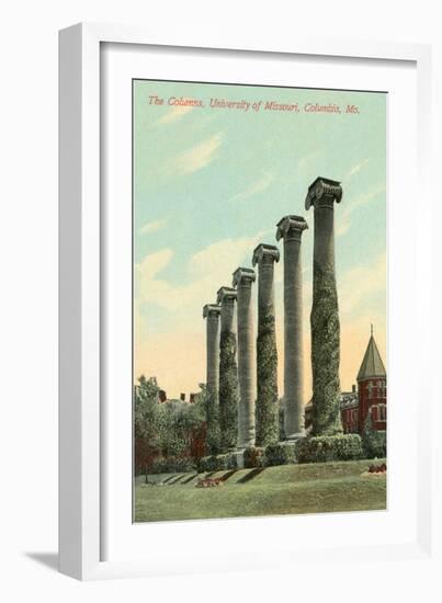 The Columns, University of Missouri-null-Framed Art Print