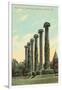 The Columns, University of Missouri-null-Framed Art Print