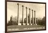 The Columns, University of Missouri-null-Framed Art Print