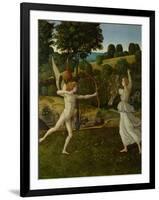 The Combat of Love and Chastity, Between 1475 and 1500-Gherardo di Giovanni del Fora-Framed Giclee Print