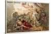 The Combat of Mars and Minerva-Jacques Louis David-Stretched Canvas