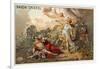 The Combat of Mars and Minerva-Jacques Louis David-Framed Giclee Print