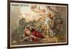 The Combat of Mars and Minerva-Jacques Louis David-Framed Giclee Print