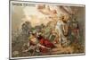 The Combat of Mars and Minerva-Jacques Louis David-Mounted Giclee Print